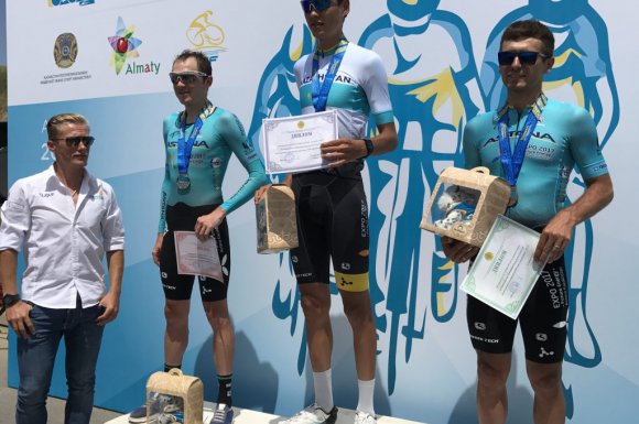 Гонщик Astana Pro Team Жандос Бижигитов стал чемпионом Казахстана